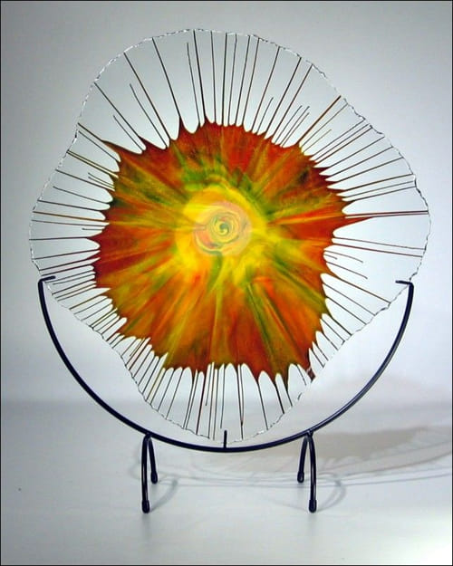 Click to view detail for Art Glass - 18 - 001_5 Energy Web